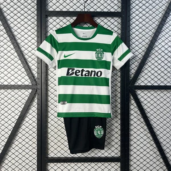Sporting CP Kids Home Kit 2025/26