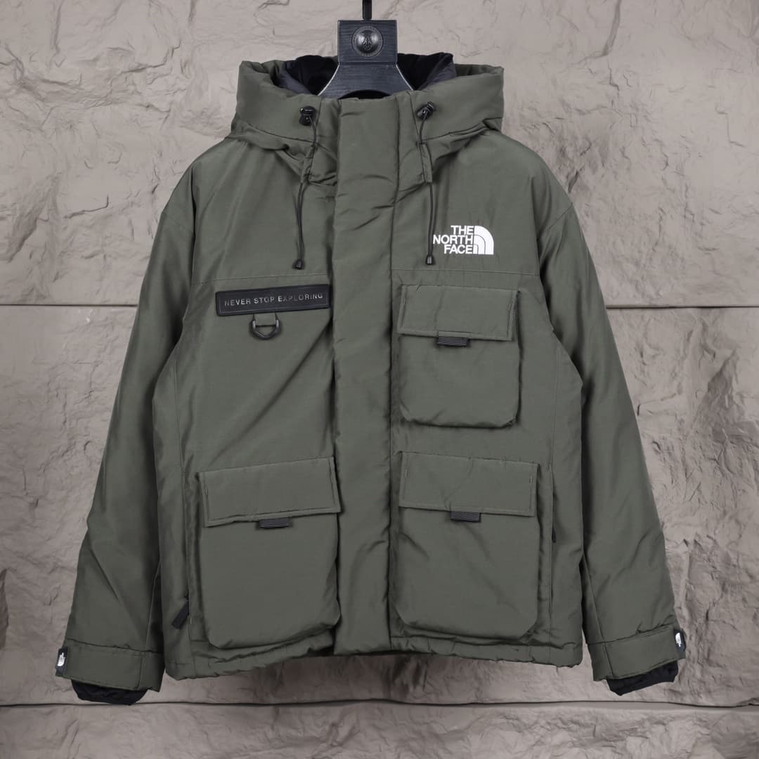 The North Face parka verde Militar
