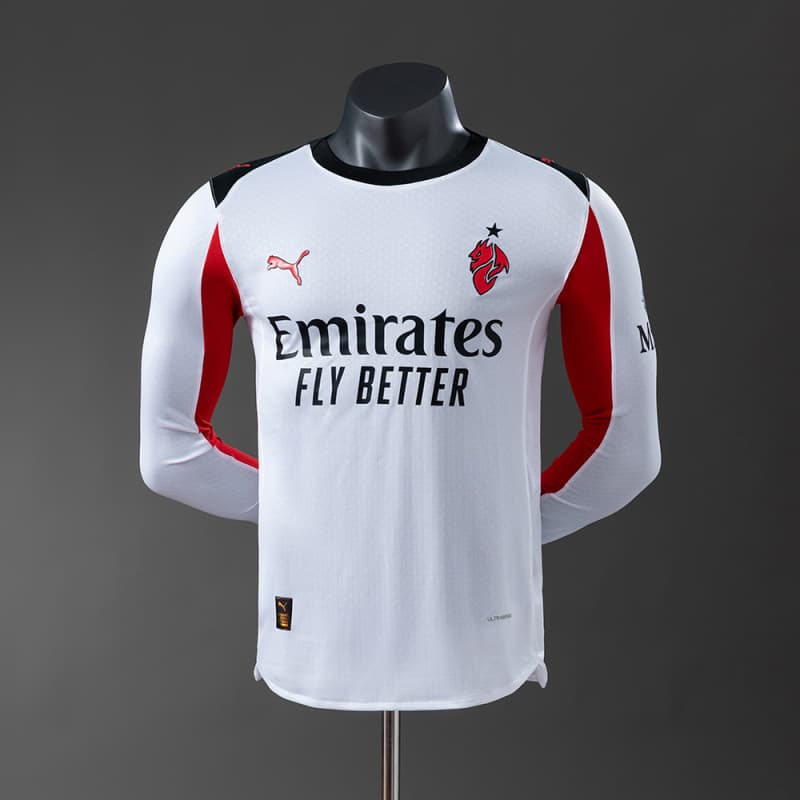 Milan 25 26 Away Player Version Long Sleeve