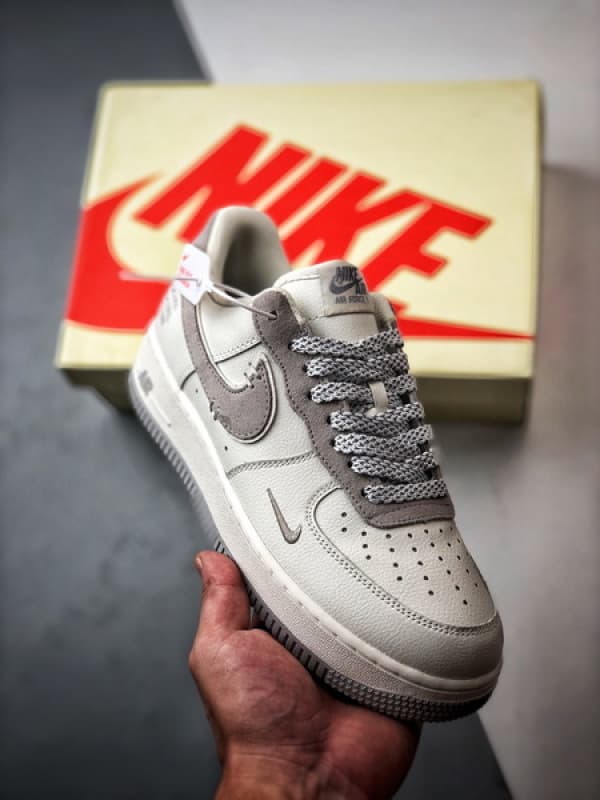 ASSC x Air Force 1 Low Mescla Branco e Cinza