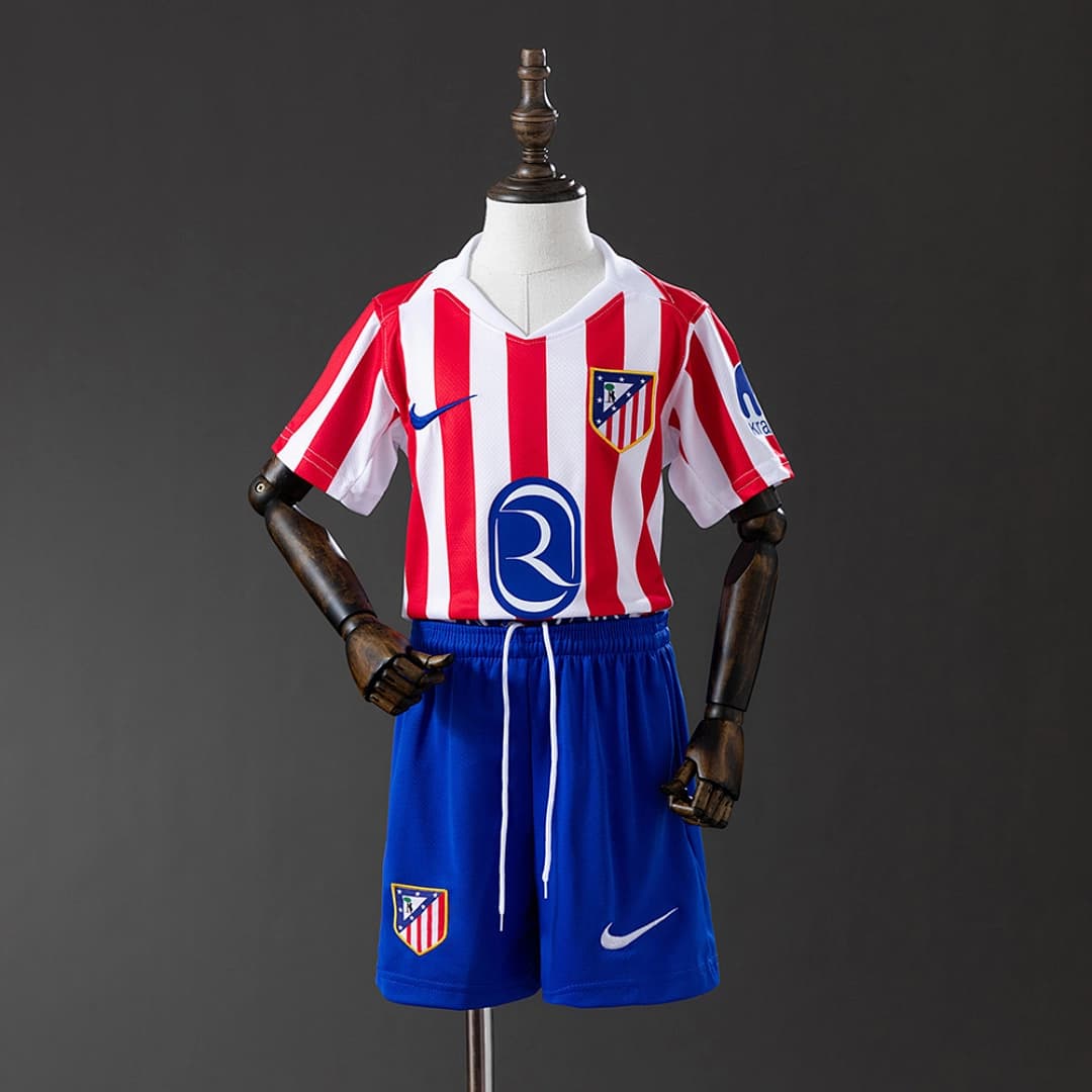 Kit Crianca Atletico Madrid Principal 2025/2026
