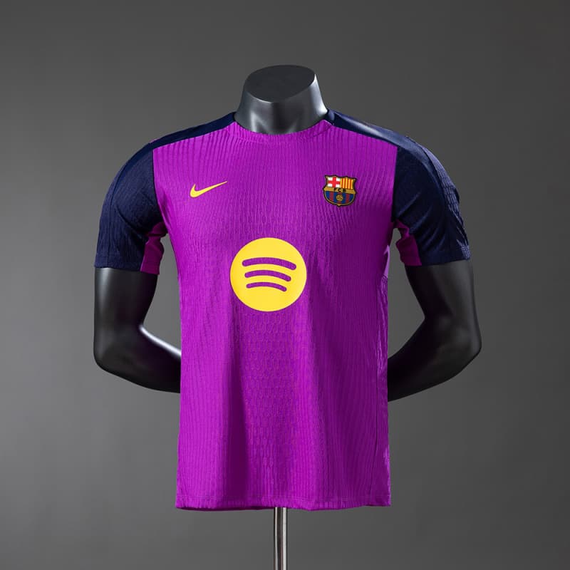 Barcelona 25 26 Pre-match training Player Version-Purple