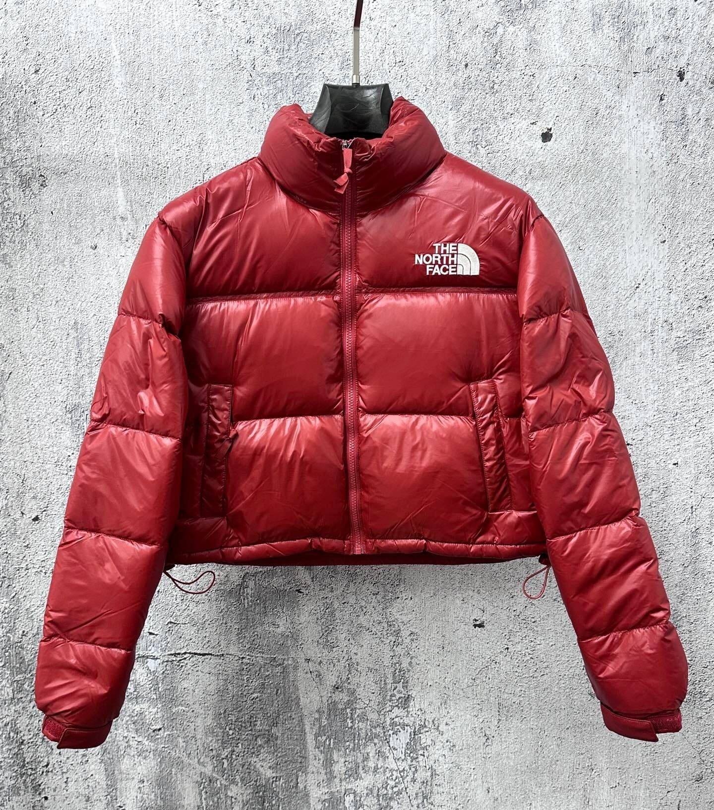 The North Face classic 700 mulher vermelho