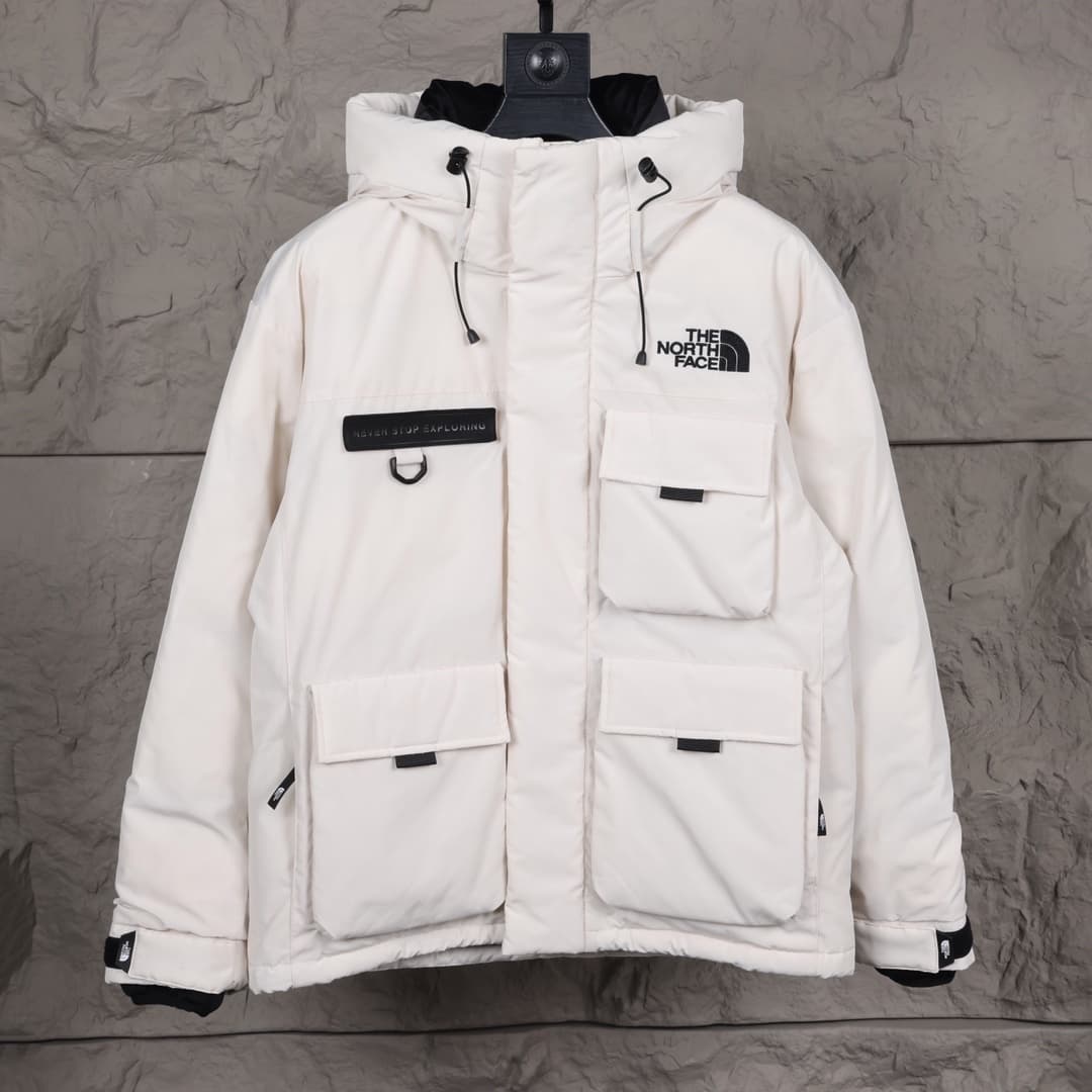 The North Face parka branco