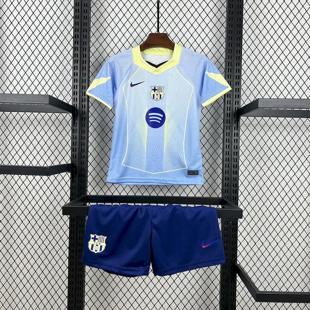 Kit Criança Barcelona blue 2025/26