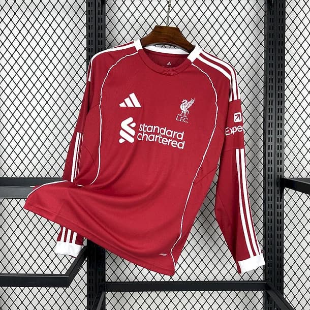 Liverpool Home Long Sleeve Jersey 2025/26