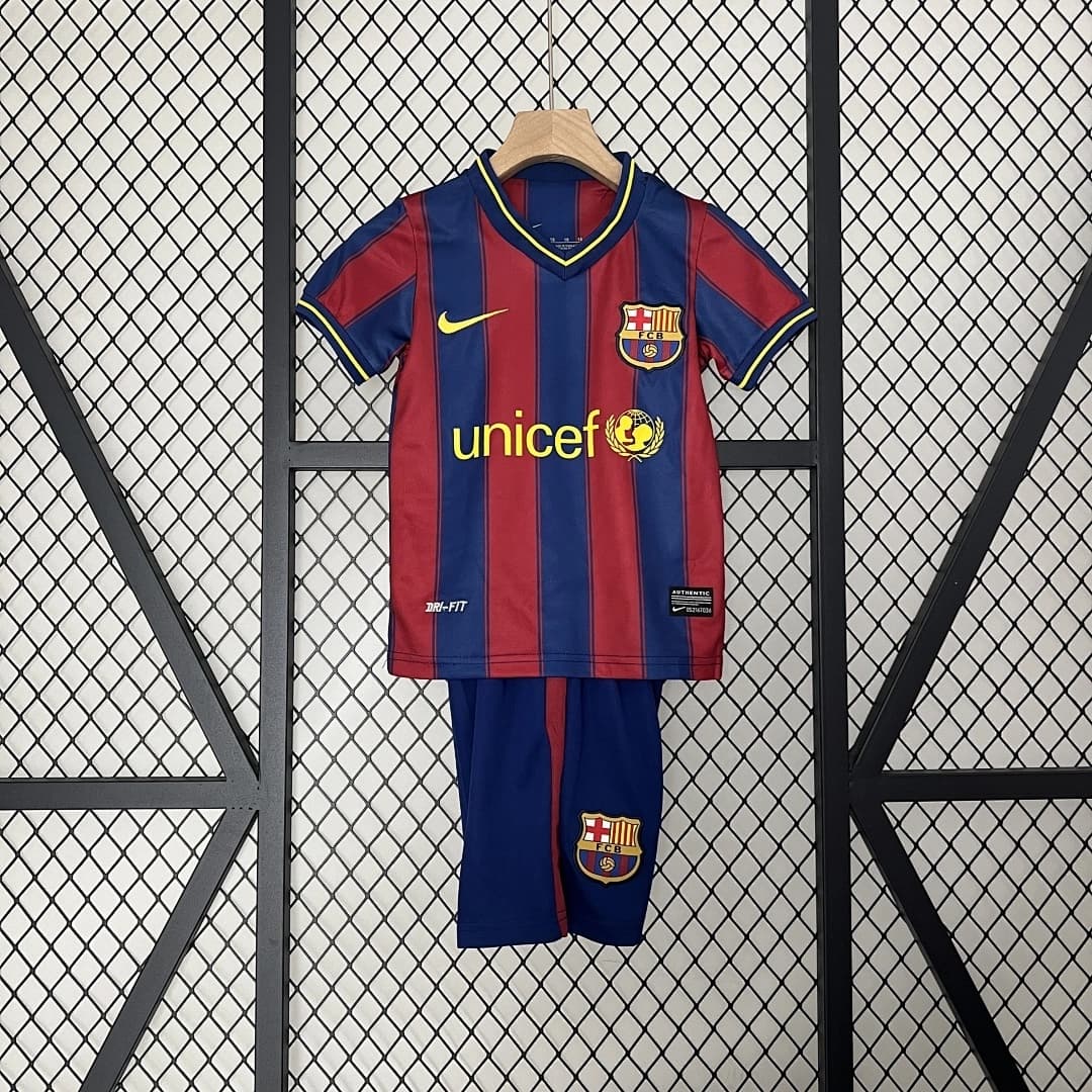 Kit Crianca FC Barcelona Principal 2009/2010