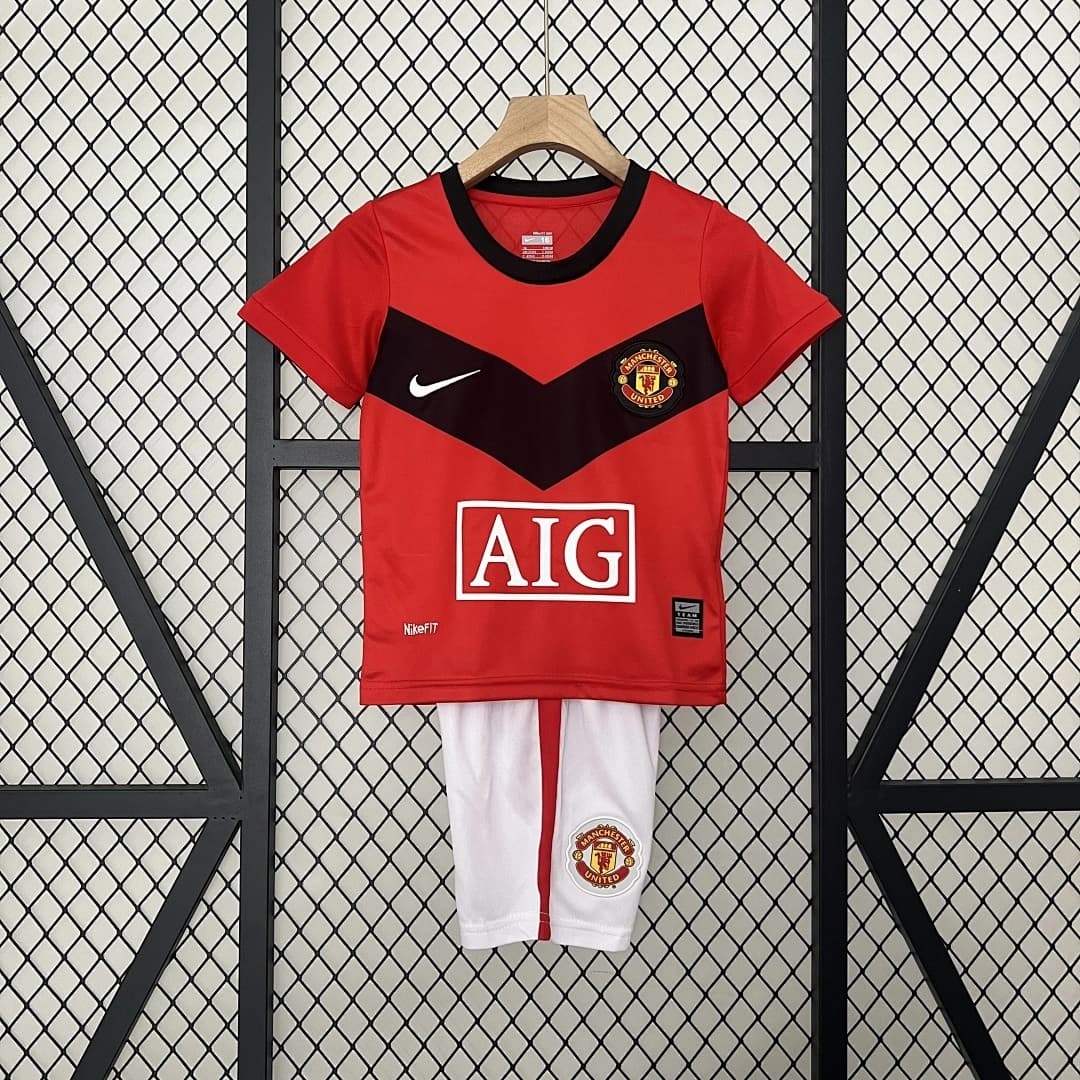 Kit Crianca Manchester United Principal 2009/2010