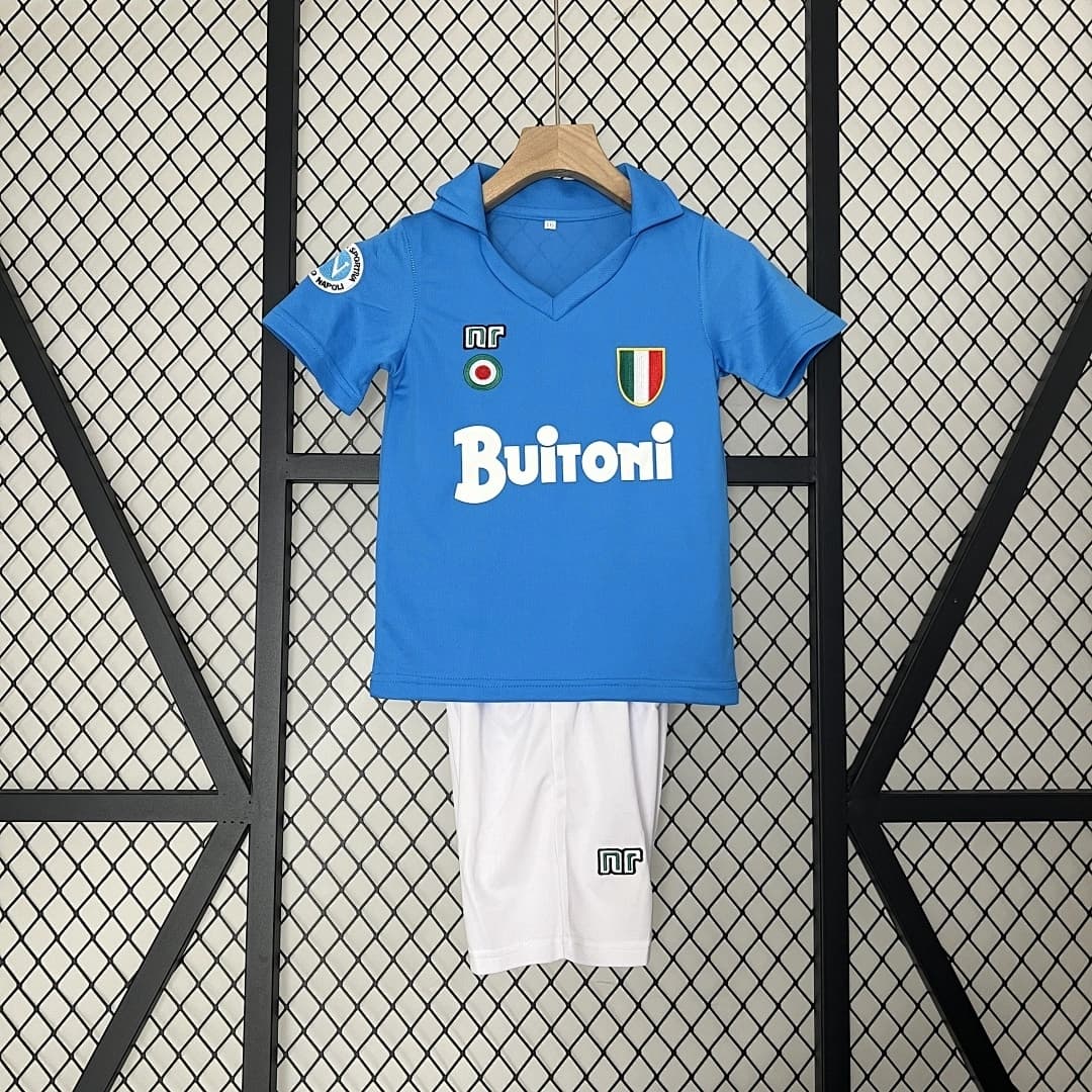 Kit Crianca Napoli Principal 1987/1988