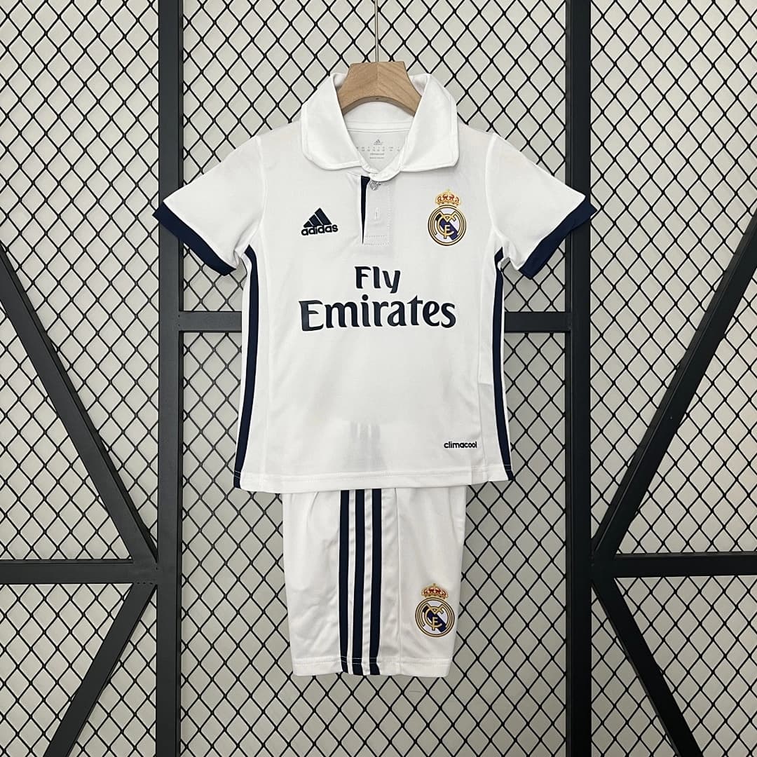 Kit Crianca Real Madrid Principal 2016/2017
