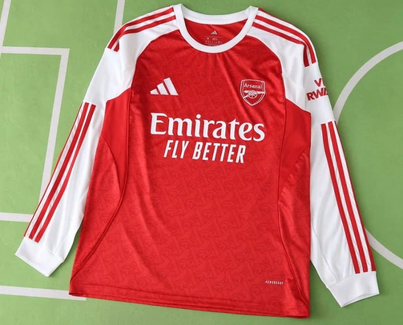 Arsenal Home Long Sleeve Jersey 25/26