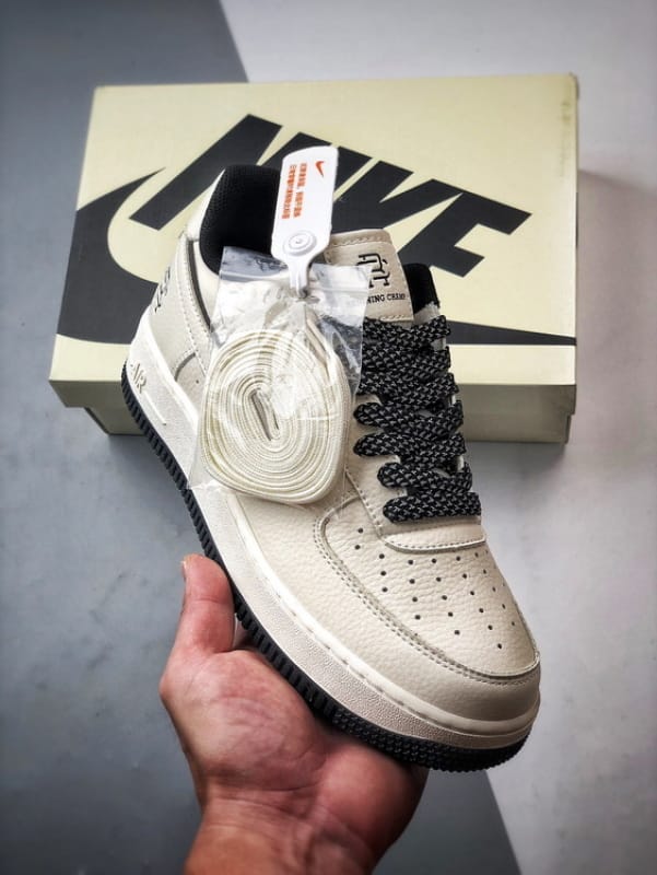 Campeão x Air Force 1 Low Preto Refletivo - Vista 1