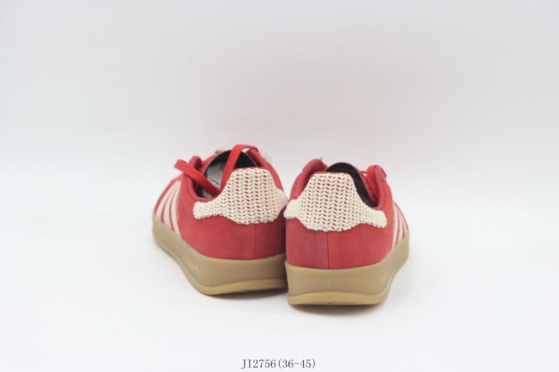 Adidas Gazelle Red White - Vista 4