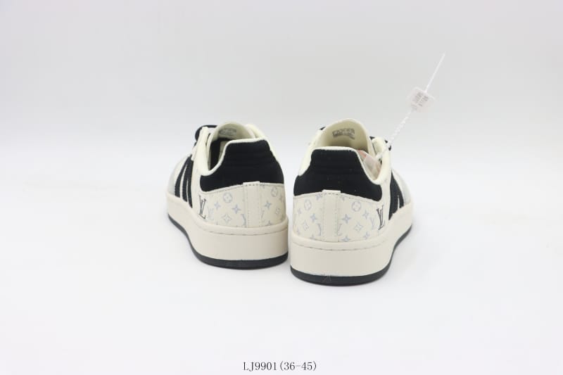 Adidas Gazelle White Black - Vista 4