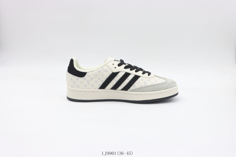 Adidas Gazelle White Black - Vista 9