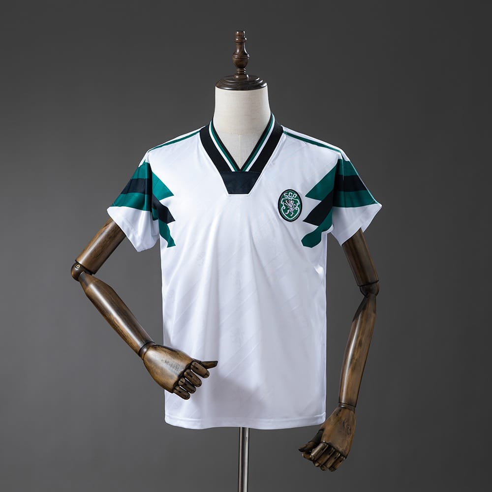 Camisola Sporting C.P. Vintage Branca Anos 90 Limited Edition - Vista 1