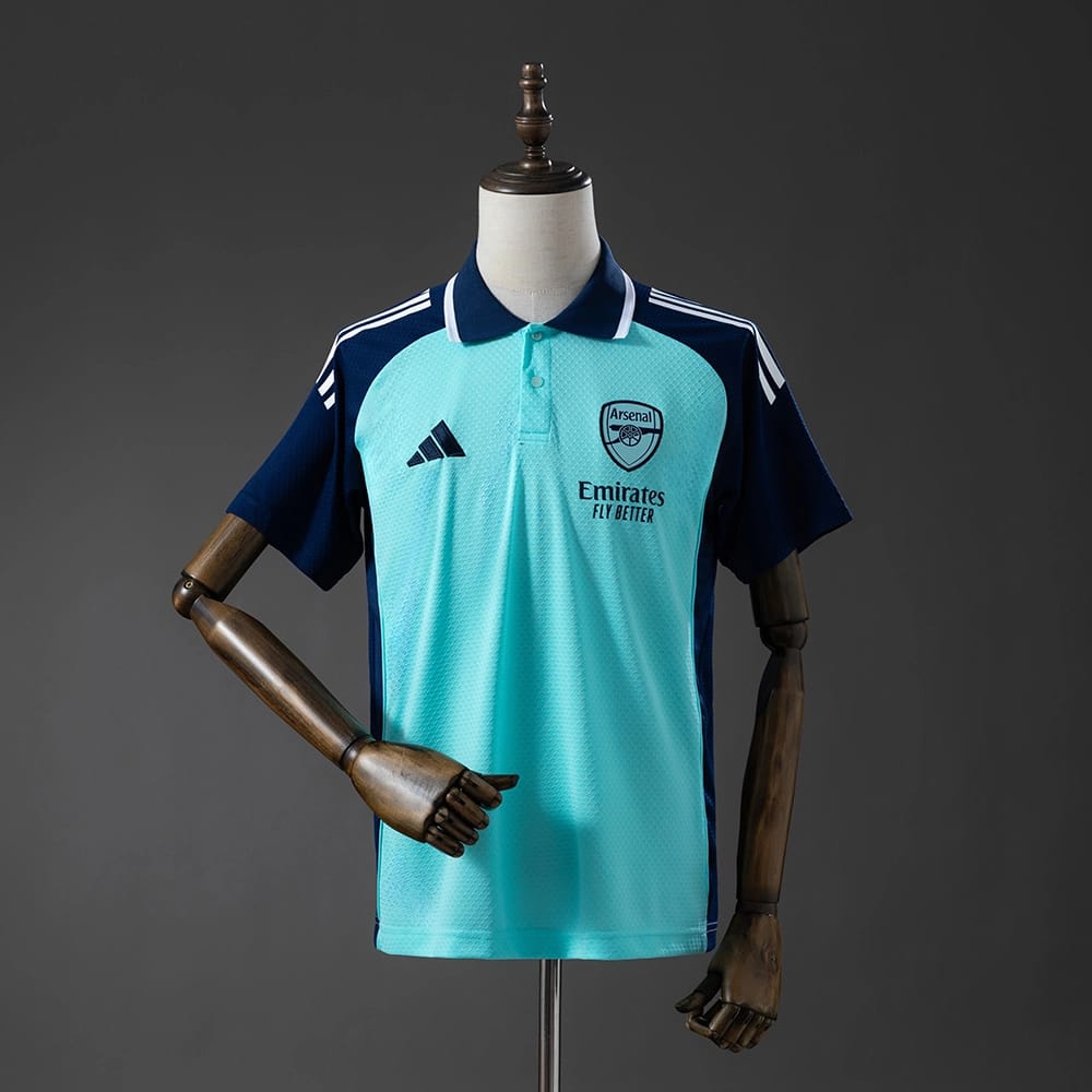 Polo Arsenal 2025/26 Verde Claro - Vista 1