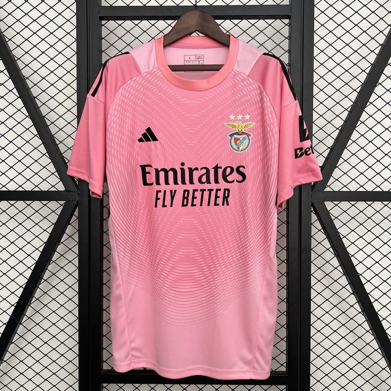 Camisola Benfica guarda-redes rosa 2025/26