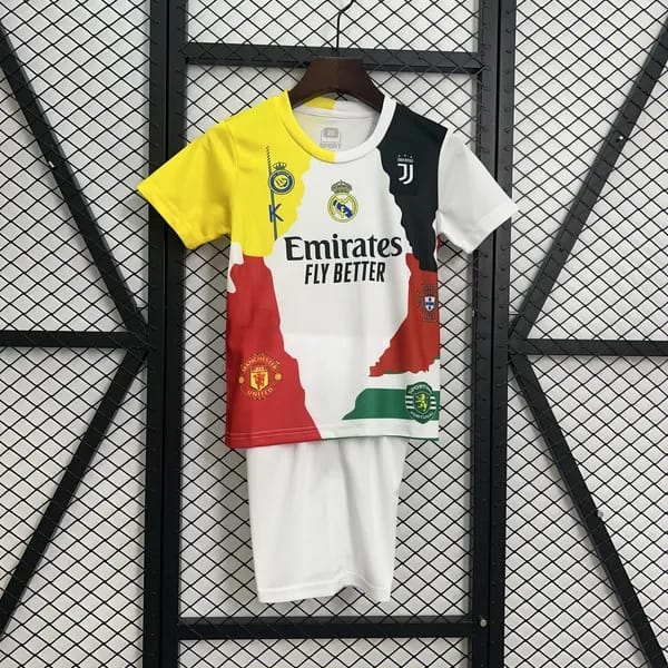 Kit Criança Cristiano Ronaldo Commemorative Edition 2025/26 - Vista 2