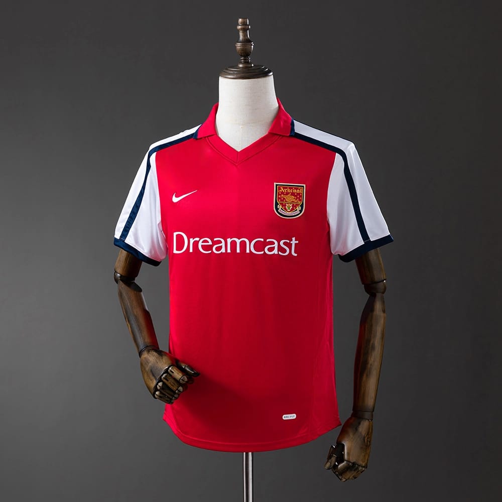 Camisola Arsenal 2001/02 Principal Retro - Vista 1