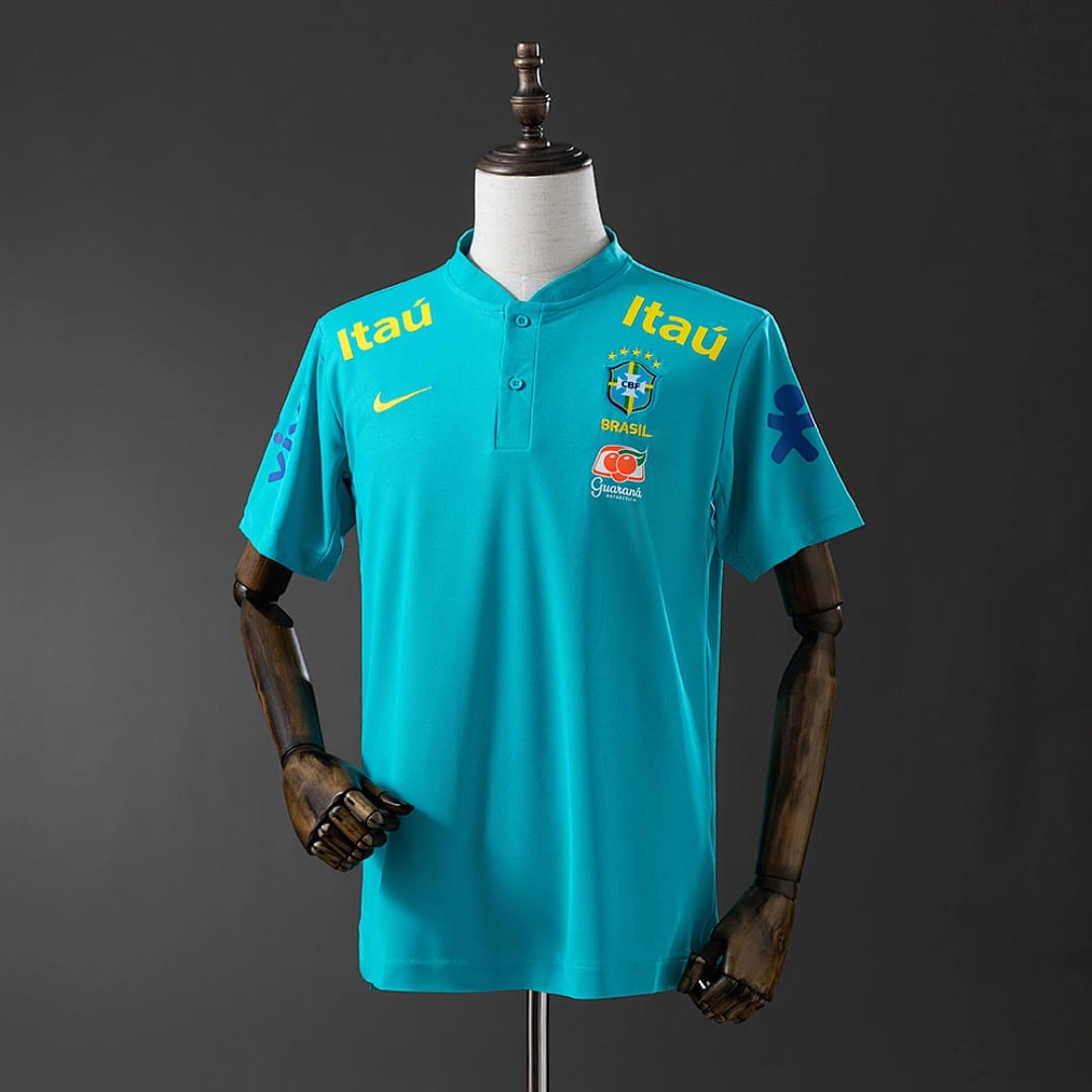 Camisola Brasil 2021 Pre-Jogo - Vista 1