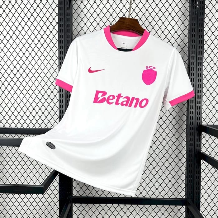 Camisola Sporting C.P. Outubro Rosa 2025