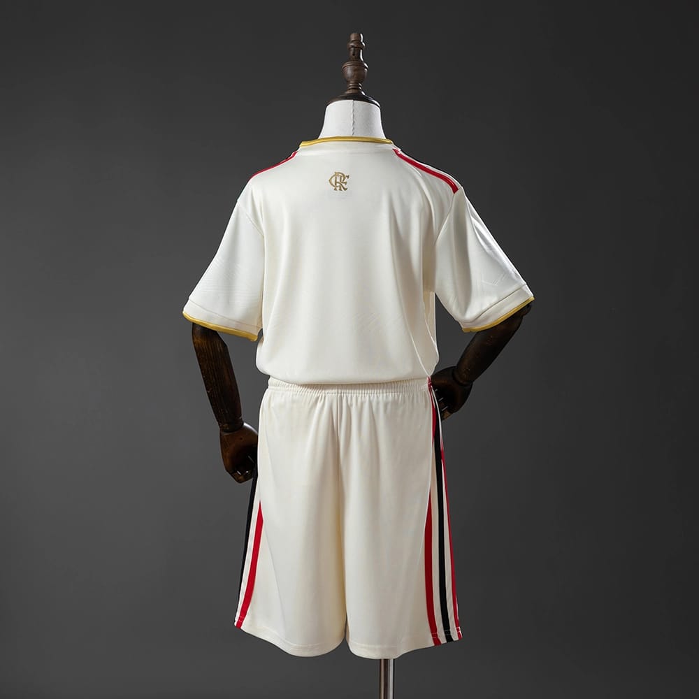 Kit Criança Flamengo 2025/26 Terceiro Alternativo - Vista 2