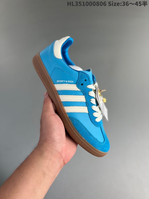 SPORTY & RICH x Adidas Originals Samba OG - Vista 1