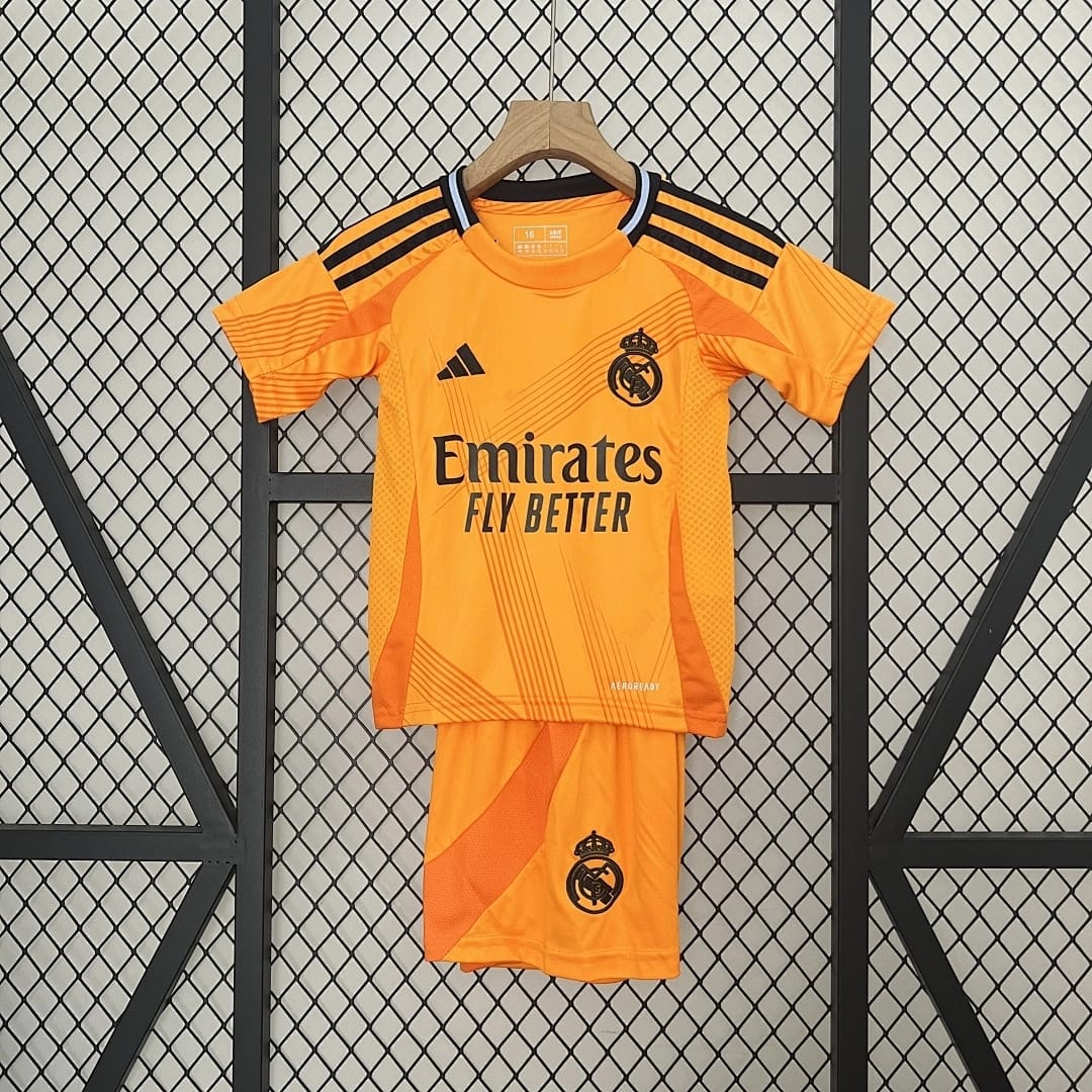 Kit Crianca Real Madrid Alternativa 2024/2025 - Vista 1