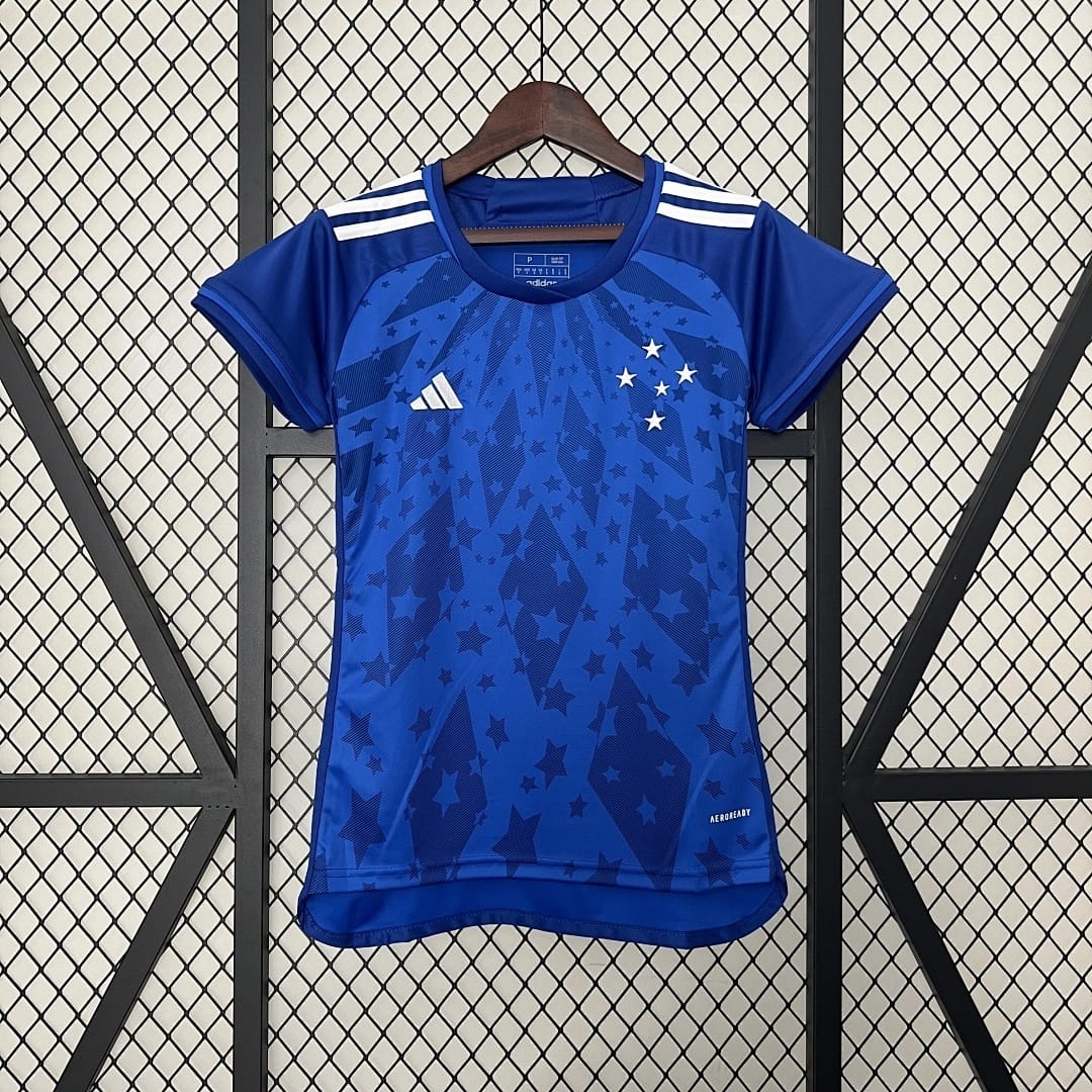Camisola Principal do Cruzeiro 2024/2025 (Mulher) - Vista 1