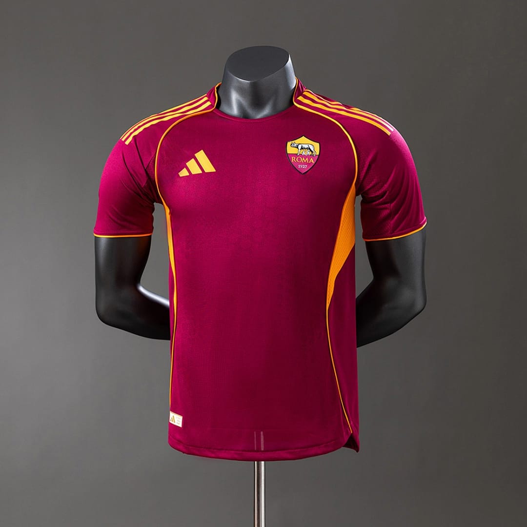 Camisola Principal do AS Roma 2025/2026 - Vista 1
