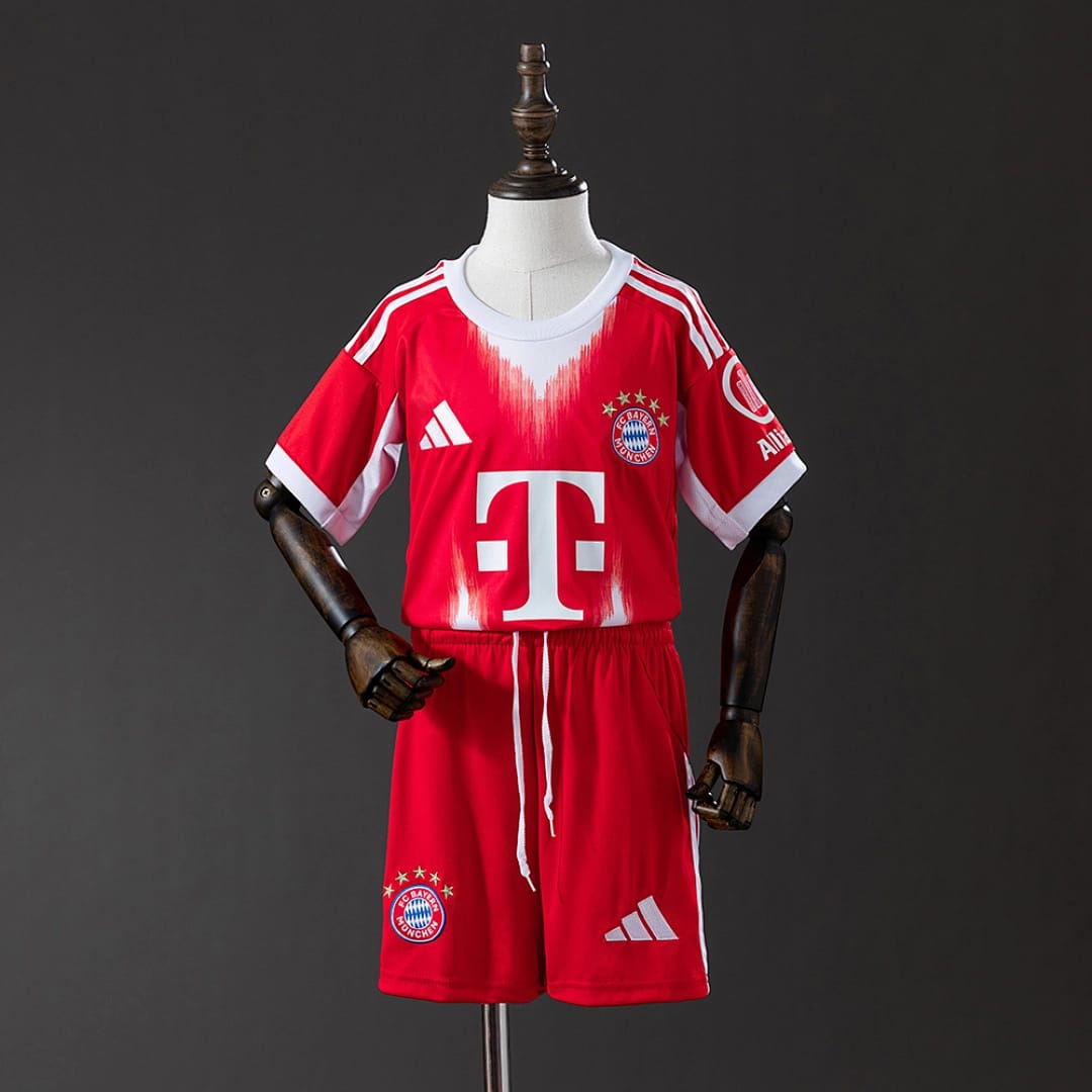 Kit Crianca Bayern Munich Principal 2025/2026 - Vista 1