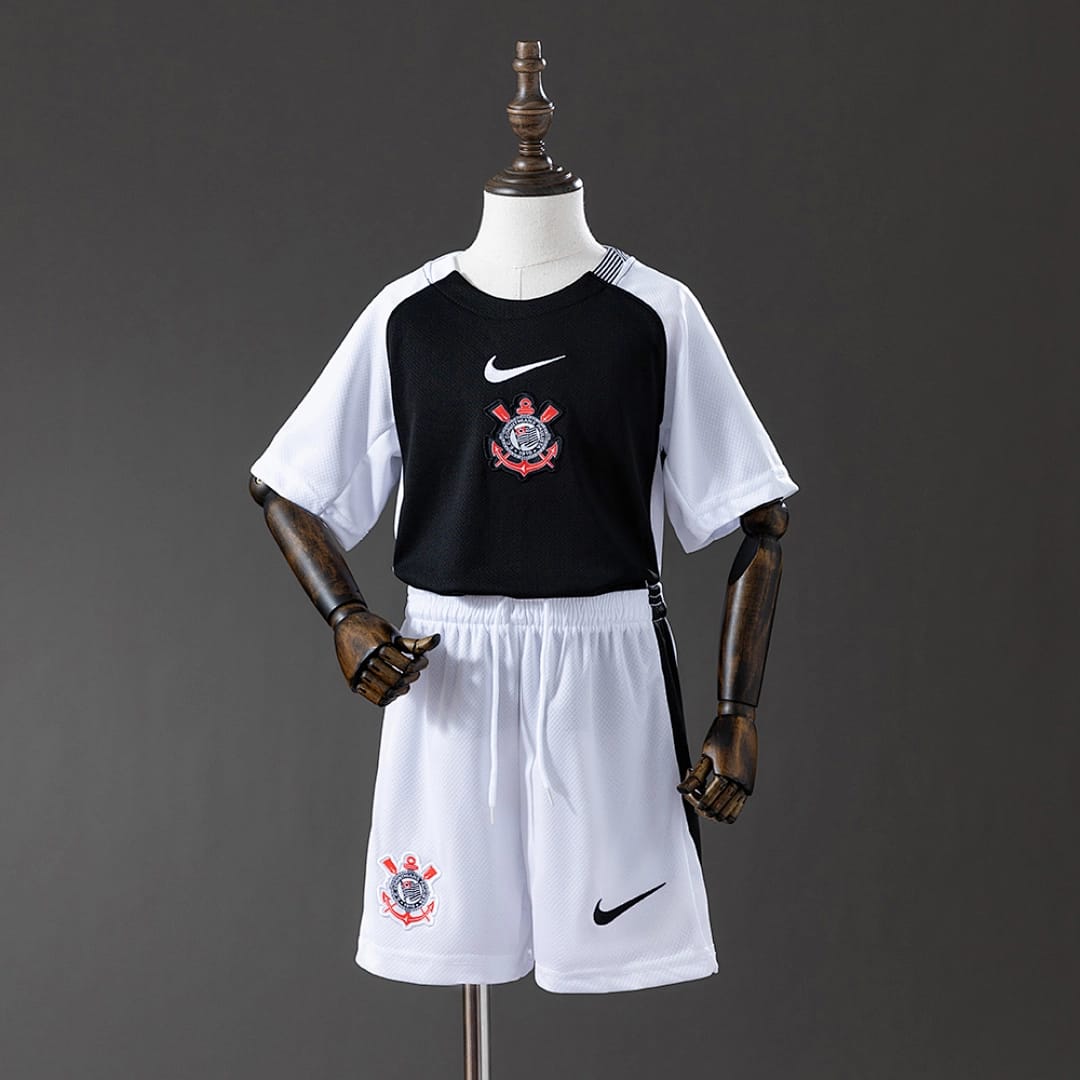 Kit Crianca Corinthians Principal 2025/2026 - Vista 1