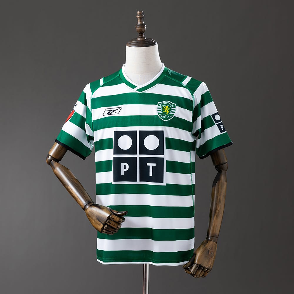 Camisola Retro Sporting 03/04 - Vista 1