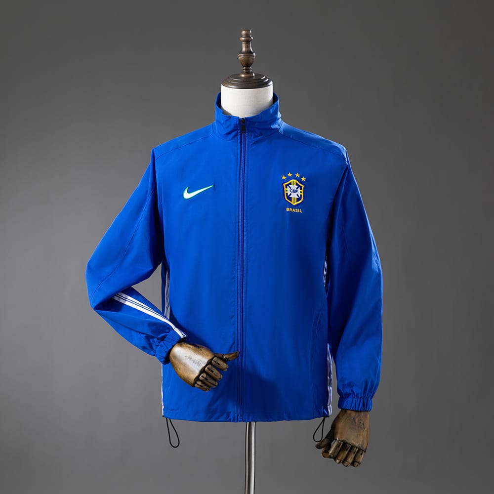Corta‑Vento Brasil 1998 Azul - Vista 1