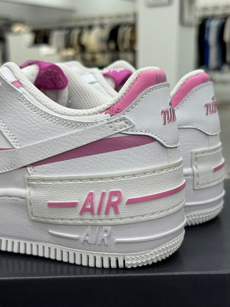 3A Air ForceMacaroon10 Rosa e Branco - Vista 4