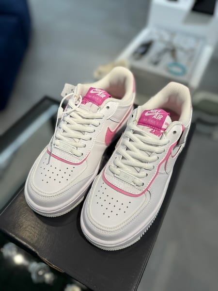 3A Air ForceMacaroon10 Rosa e Branco - Vista 9