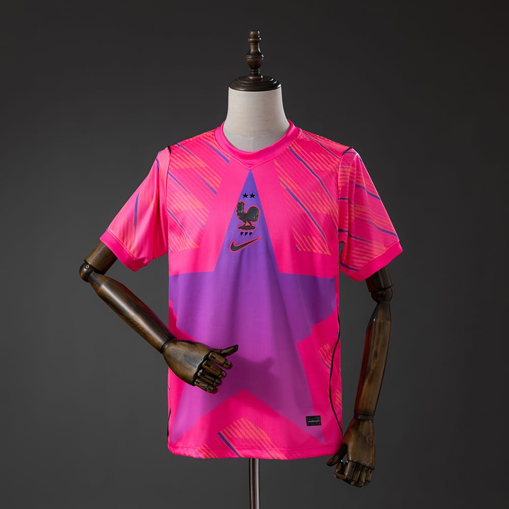 Camisola Guarda-Redes França Rosa 2026 - Vista 1