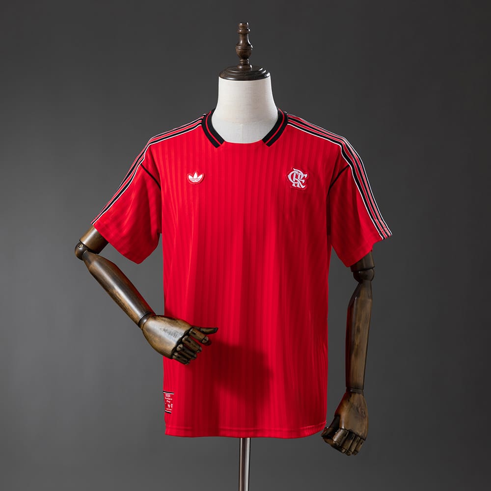 Camisola Retro Style Flamengo 2025/26 Vermelha - Vista 1