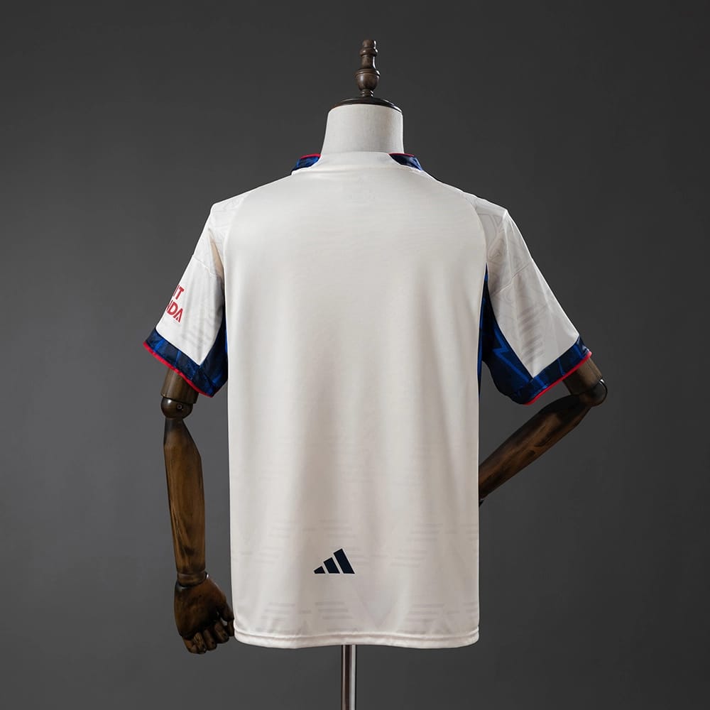 Camisola Arsenal 2025/26 Pré-Jogo Bege - Vista 2