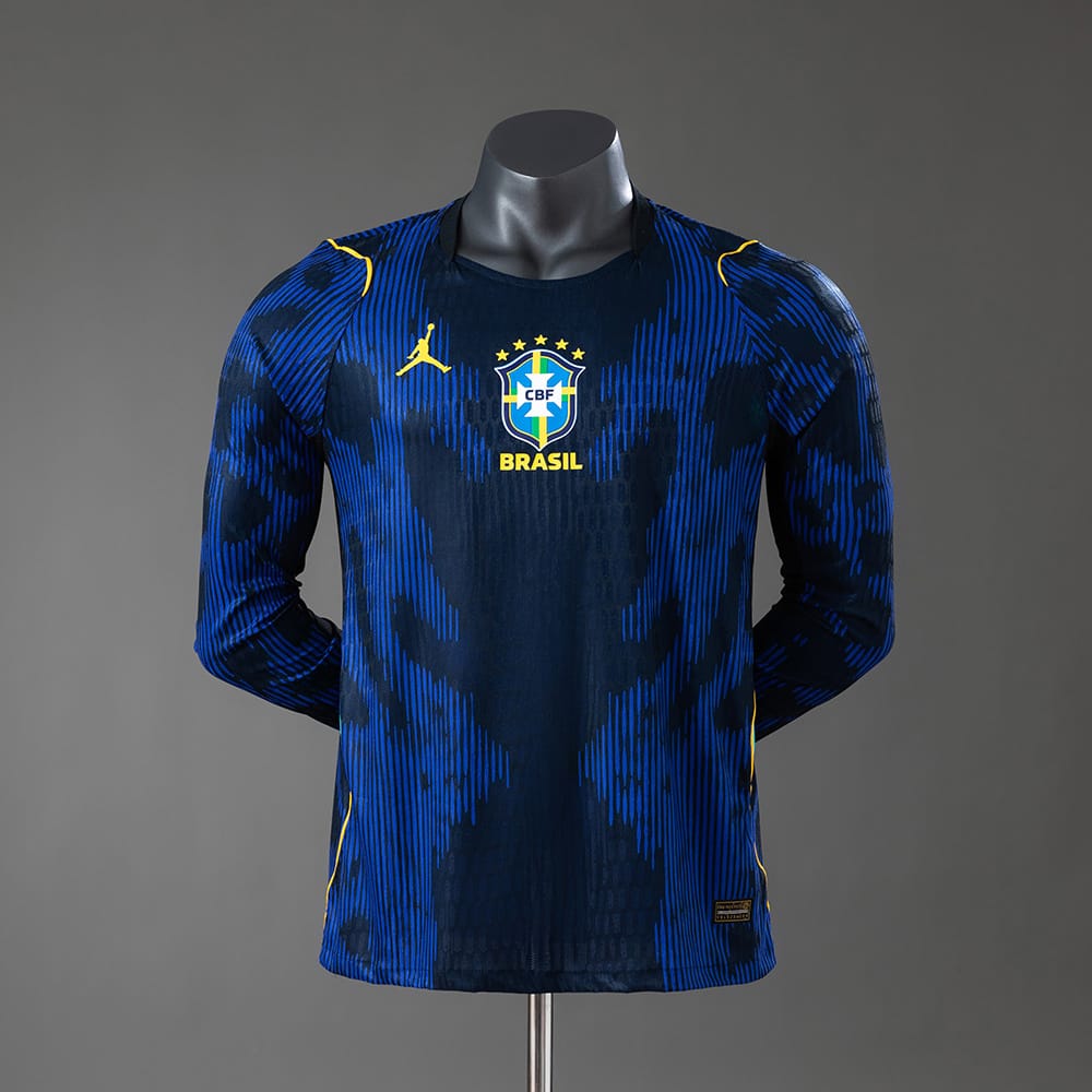 Camisola alternativa Brasil Manga Comprida jogador 2026 - Vista 1