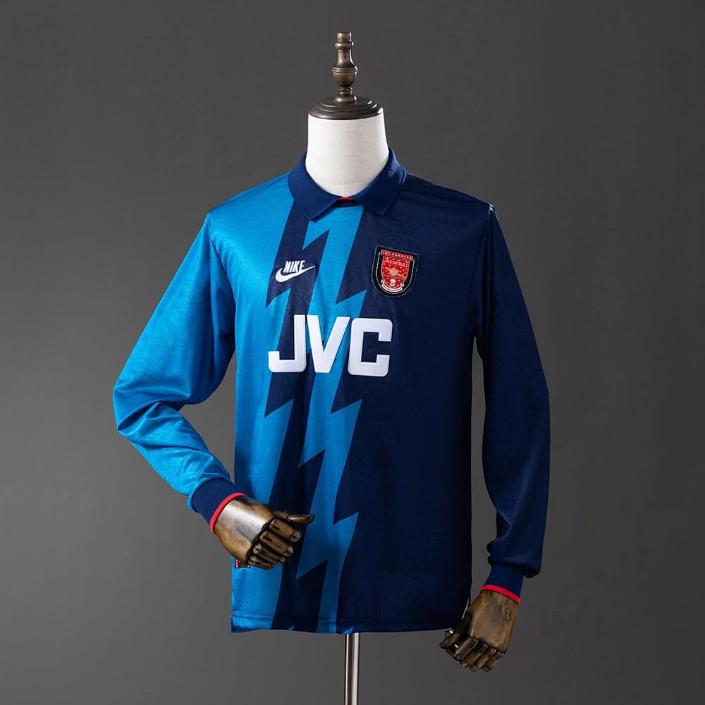 Camisola Arsenal 1995/96 Alternativa Manga Comprida Retro - Vista 1