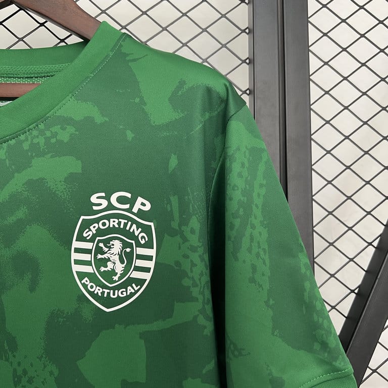 Sporting T-shirt Aquecimento Verde 25/26 - Vista 2