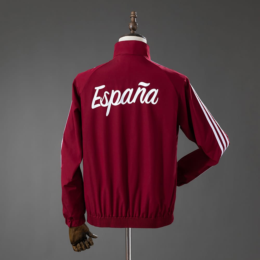 Casaco Windbreaker Espanha Vermelho 2026 - Vista 2