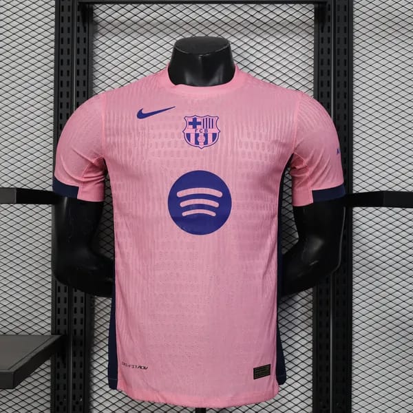 Camisola Barcelona Jogador Rosa 2025/26 - Vista 1