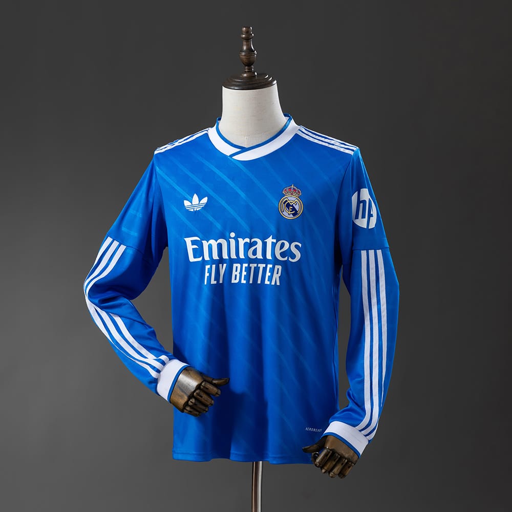 Camisola Real Madrid Terceira Fora manga longa 2025/26 - Vista 1