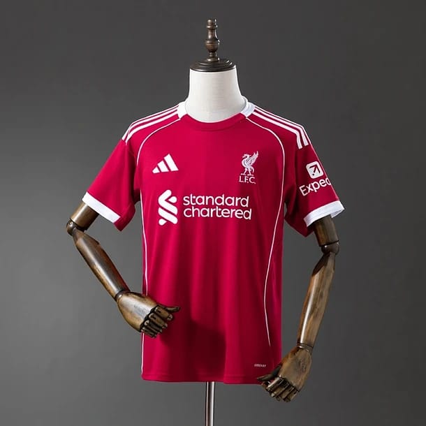 Camisola Liverpool Principal 2025/26 - Vista 1