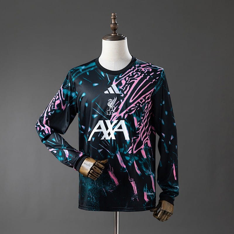 Camisola Liverpool Pre-Match Manga Comprida 2025/26 - Vista 1