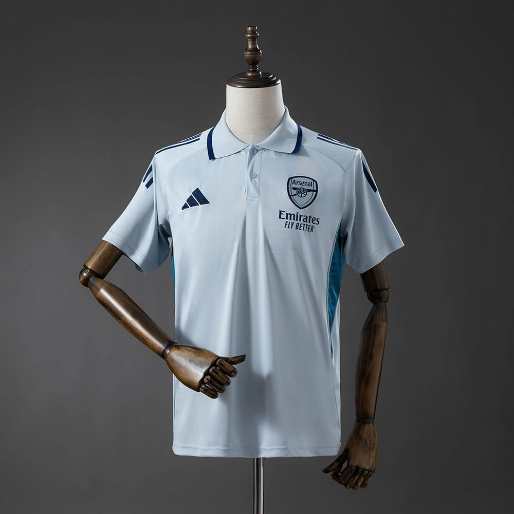 Polo Arsenal 2025/26 Cinzento - Vista 1