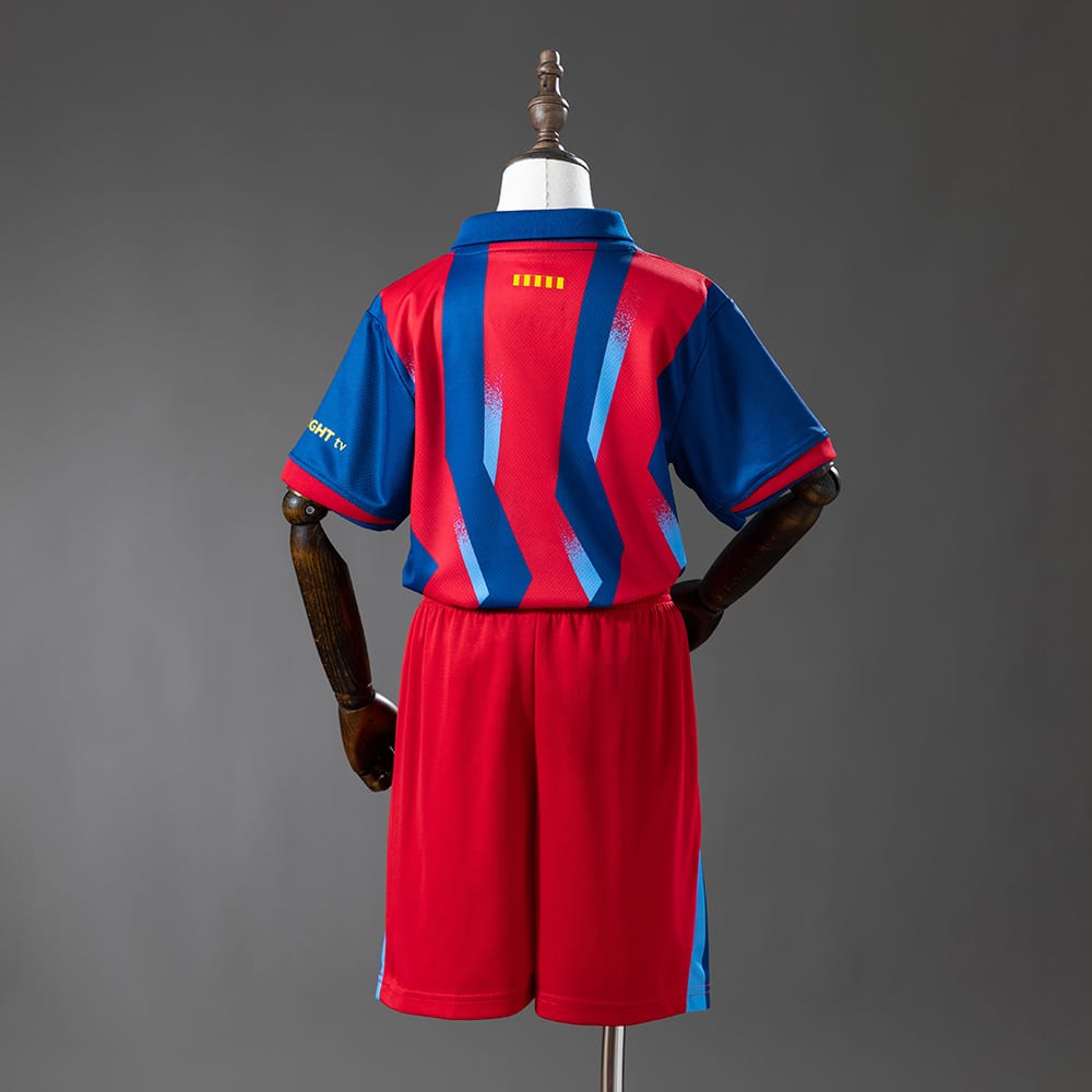 Kit Criança Barcelona Fourth Away 2025/26 - Vista 2